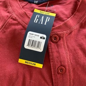 Long sleeve Henley Gap